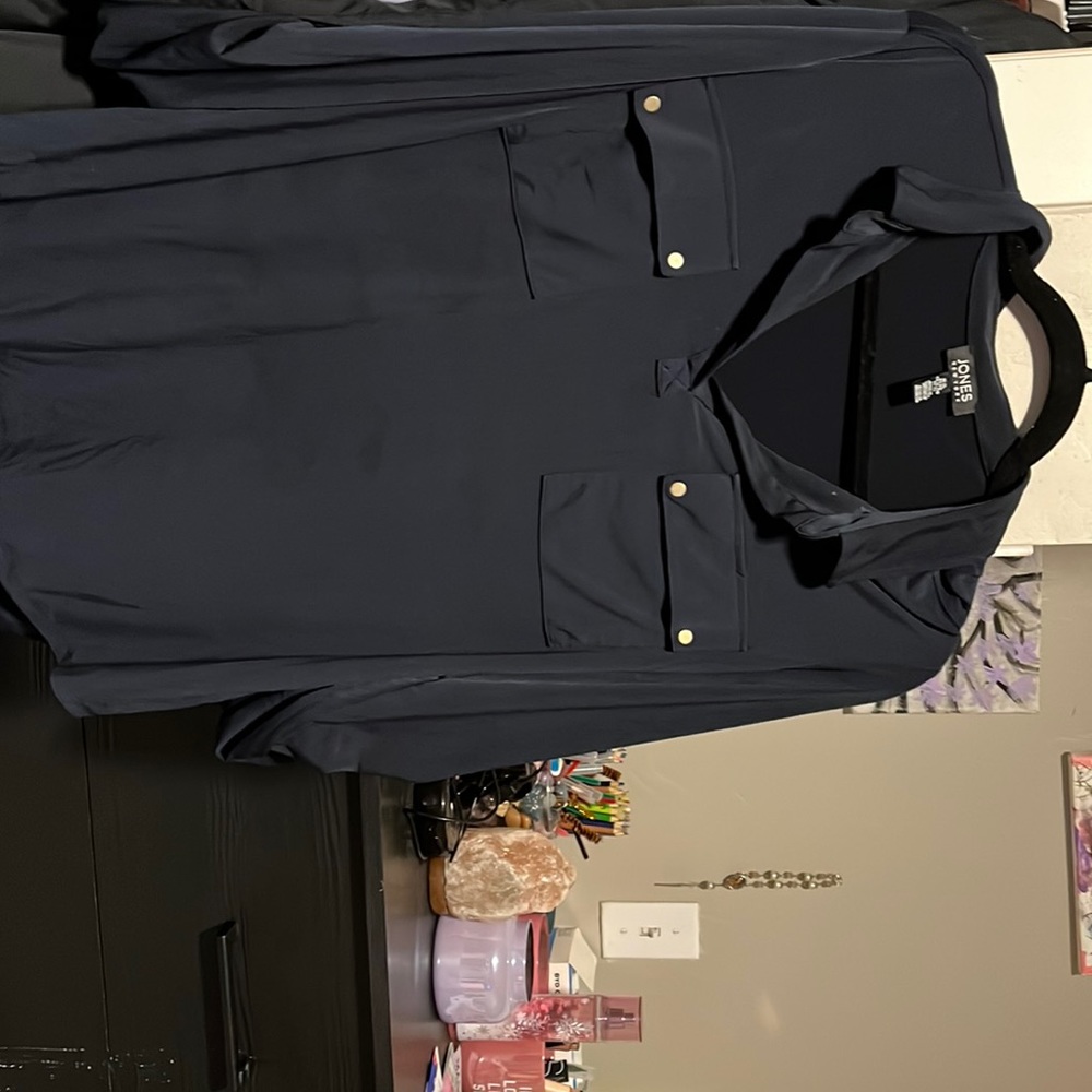 Non-see-through collar business shirt